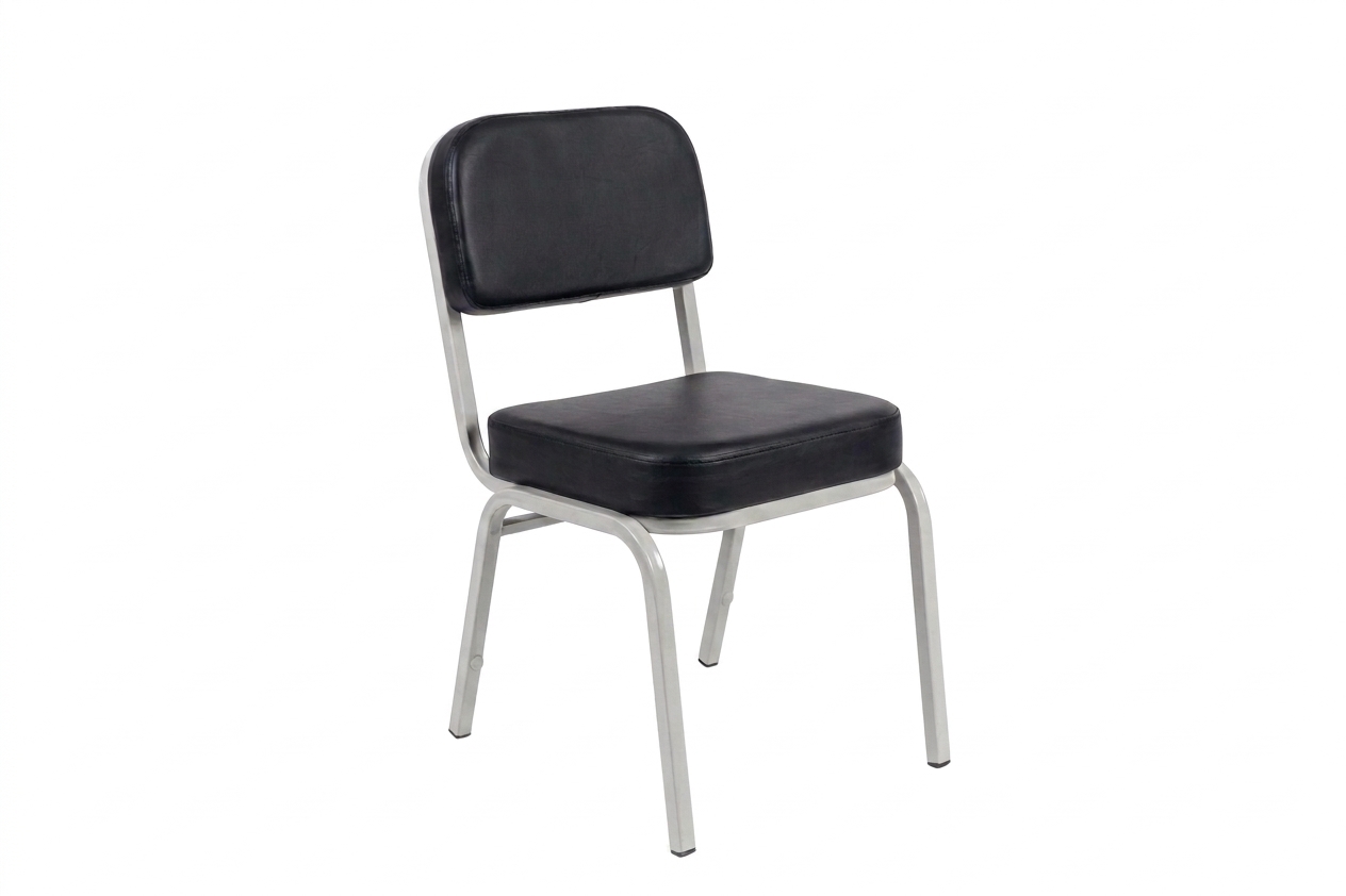 SILLA METALICA APILABLE